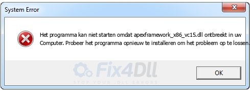 apexframework_x86_vc15.dll ontbreekt