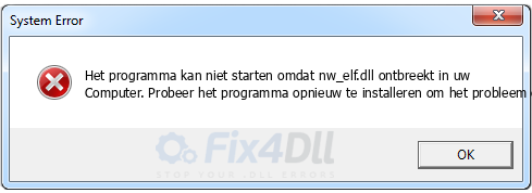 nw_elf.dll ontbreekt
