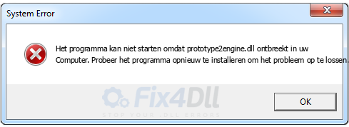 prototype2engine.dll ontbreekt